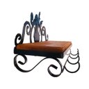 Ver imagem 4 de Prateleira Madeira Ferro Café Quatro Gancho Rústica Cozinha