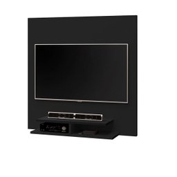 Painel para Tv até 32 Polegadas 2 Nichos Berlim Vianossa Móveis Preto - 2