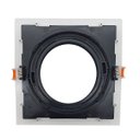 Ver imagem 2 de Spot Embutir Quadrado Flea Recuado Clic Mv P/par30 Br/pt Abs-nordecor