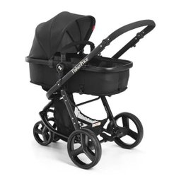 Carrinho Berço Com Moisés Heritage Fisher Price Preto - BB553 BB553 - 3