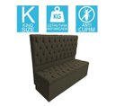 Ver imagem 4 de Kit Baú Recamier + Cabeceira Sonho King Suede Marrom