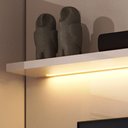 Ver imagem 6 de Estante Home Noble 270cm para Tv até 75 Polegadas com 2 Cristaleiras, Portas Reflecta e Led