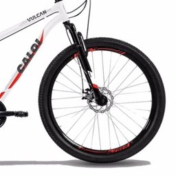 Bicicleta Mtb Caloi Vulcan Aro 29 - 15" - 21 Velocidades - Branco - 3