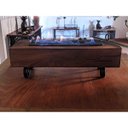 Ver imagem 4 de Linda Lareira Grande de Madeira para Mesa de Área Gourmet Moderna