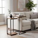 Ver imagem 1 de Kit Mesa Lateral ou Canto para Sala ou Auxiliar Apoio de Sofá Aurora