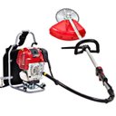 Ver imagem 4 de Roçadeira Costal Kawashima kw 330-C4 Plus 33,5cc 4 Tempos a Gasolina Lâmina de Vídia e Fio de