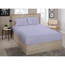 Ver imagem 2 de Lencol Casal (138) Avulso Liso Sortido C/ Elastico 70% Algodao 30% Poliester - Estamparia:perola