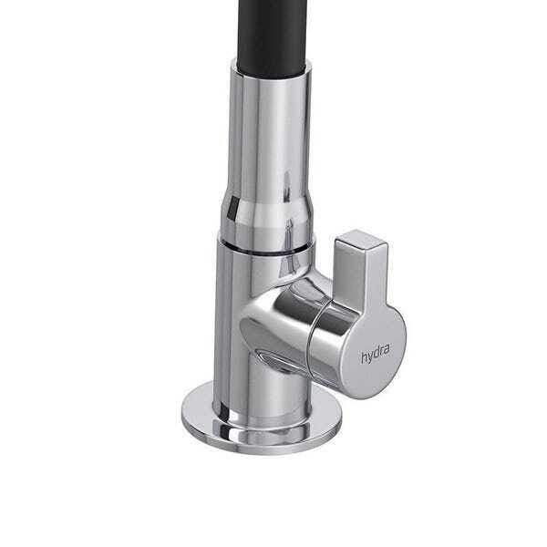 Torneira Hydra HydraMotion Flexível de Bancada Preta - 2