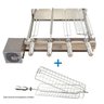 Churrasqueira Inox Grill Baixo 4 Espetos Giratorio Bivolt - 1