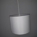 Ver imagem 4 de Luminária Pendente Cúpula Branca para E27