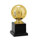 Ver imagem 1 de Troféu Vitória Vencedor 500142 Bola 15cm Modelo Bola Dourado Base Quadrada Vitória