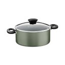 Ver imagem 2 de Kit Cozinha Tramontina Michigan 10 Peças em Alumínio Starflon Max Verde Oliva