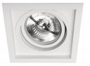 Ver imagem 1 de Embutido AR111 Frame Basculante 360º Alumínio BRANCO