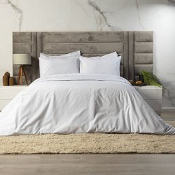 Jogo de Cama Casal Queen de Cima Hotelaria Percal 160 fios - 2 Jogo de Cama Casal Queen de Cima Hotelaria Percal 160 fios - 2
