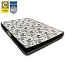 Ver imagem 7 de Cama Box Baú Casal Sintético Bipartido + Colchão Ortobom Iso Dupla Face 138x188x60 Branco