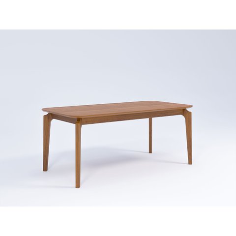 Mesa de Jantar Ficus 180x90cm  Laminado em Cinamomo e Madeira Tauari MDF