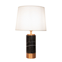 Ver imagem 3 de Base para Abajur Marmo Cobre e Preto (d)12cm (a)39cm 1xe27 40w - Gl001eb