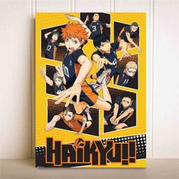 Placa Decorativa Quadro Anime Haikyuu Karasuno - 1