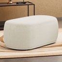 Ver imagem 2 de Kit 02 Puffs Decorativos Orgânicos Molly 02 Lugares Bouclê Bege - Desk Design