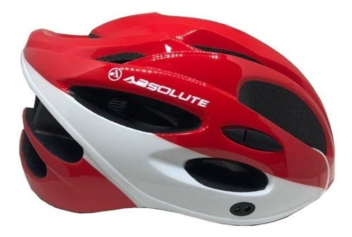 Capacete Ciclismo Absolute Nero Mtb Com Pisca Led - Vermelho escuro - Ajustável (G 58-62) - 4