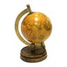 Globo Terrestre Decorativo em Metal e Madeira 18cm MEI0073 BTC - 1