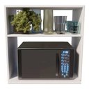 Ver imagem 1 de Armário Suspenso Prática Moderna sem Porta MDF 57,5cm Branco Technox