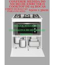 Ver imagem 4 de Balcao Gabinete p/ cooktop 05 bocas e p/ Forno Bur Amêndoa PASSE BEM