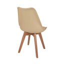 Ver imagem 5 de Conjunto Mesa de Jantar Juliette Branca 135cm com 6 Cadeiras Leda - Nude