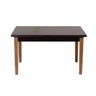 Conjunto Mesa de Jantar Juliette Preta 135cm com 6 Cadeiras Leda - Nude - 2