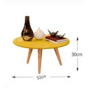 Ver imagem 3 de Mesa Mesinha Centro Dubai Amarelo