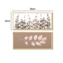 Ver imagem 2 de Dupla de Quadros Decorativos Bege Ramos Delicados