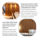 Ver imagem 4 de Painel Ripado Interno Amadeirado de Poliestireno 270cm X 12cmx1cm Formaco Decor