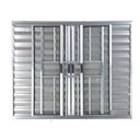 Ver imagem 1 de Veneziana 6 Folhas Aluminio Brilhante C/grade 1,00x1,50