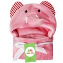 Ver imagem 1 de Manta Cobertor Toalha de Banho com Capuz para Bebê Criança Lorben Manto Bichinhos Fleece Macio