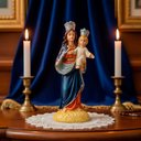 Ver imagem 3 de Imagem de Nossa Senhora Auxiliadora de Resina - 15 cm