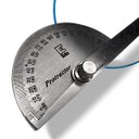 Ver imagem 2 de Transferidor de Grau Tipo Meia Lua - Capacidade 0 - 180° - 4gp