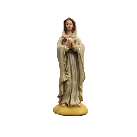 Imagem de Nossa Senhora da Rosa Mística de Resina - 15 cm
