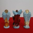 Ver imagem 2 de 3 Imagens de Arcanjos São Miguel, São Rafael e São Gabriel de Resina - 7 cm