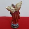 3 Imagens de Arcanjos São Miguel, São Rafael e São Gabriel em Resina Asas Douradas - 15 cm - 2