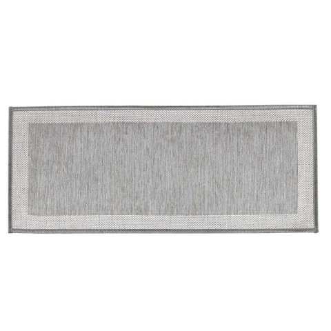 Tapete para Cozinha Multi Square 50 X 140 - Kacyumara Grey
