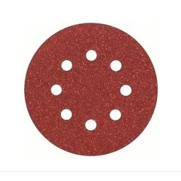 Kit 100 Discos de Lixa com Velcro 125mm Grão 80# e #100 - 3