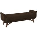 Ver imagem 1 de Puff Recamier 140 cm Pes Madeira Leville Veludo SL 942 Peer
