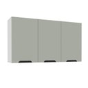 Ver imagem 4 de Armário Aéreo 120cm com 3 Portas 250015 Meena Politorno Moveis