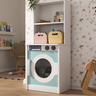 Máquina de Lavar Kids em Mdf Toque de Realismo Brinquedo Seguro:menta - 2