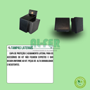 Ver imagem 5 de Kit Prático para Porta de Correr 80cm Trilho Preto - 1,60m + 1 Par de Concha