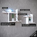 Ver imagem 4 de Kit 3 Nichos Catavento Mdf Sala Quarto