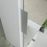 Conjunto Gabinete Banheiro Rubi 60cm - Gabinete + Cuba + Espelheira - Branco Inteiro - 5