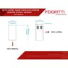 Duto Especial Inox para Coifa Parede Fogatti-Nardelli-Terim 1M - 4