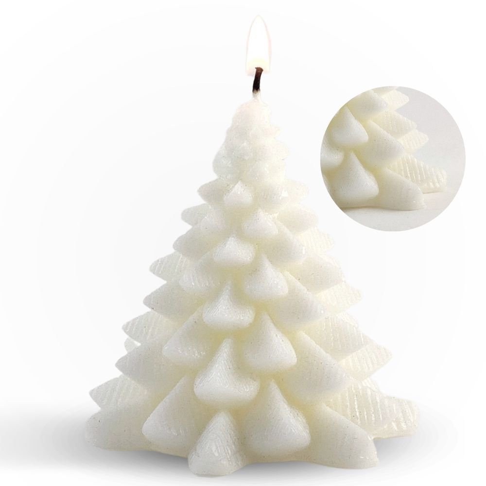 Vela Decorativa Árvore de Natal Luxo Ramim Aromas Vela Decorativa Natal