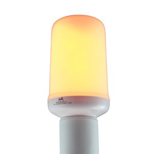 Lâmpada Led 65x65x140m 3k 9w Bivolt 13k-18k Efeito de Chamas